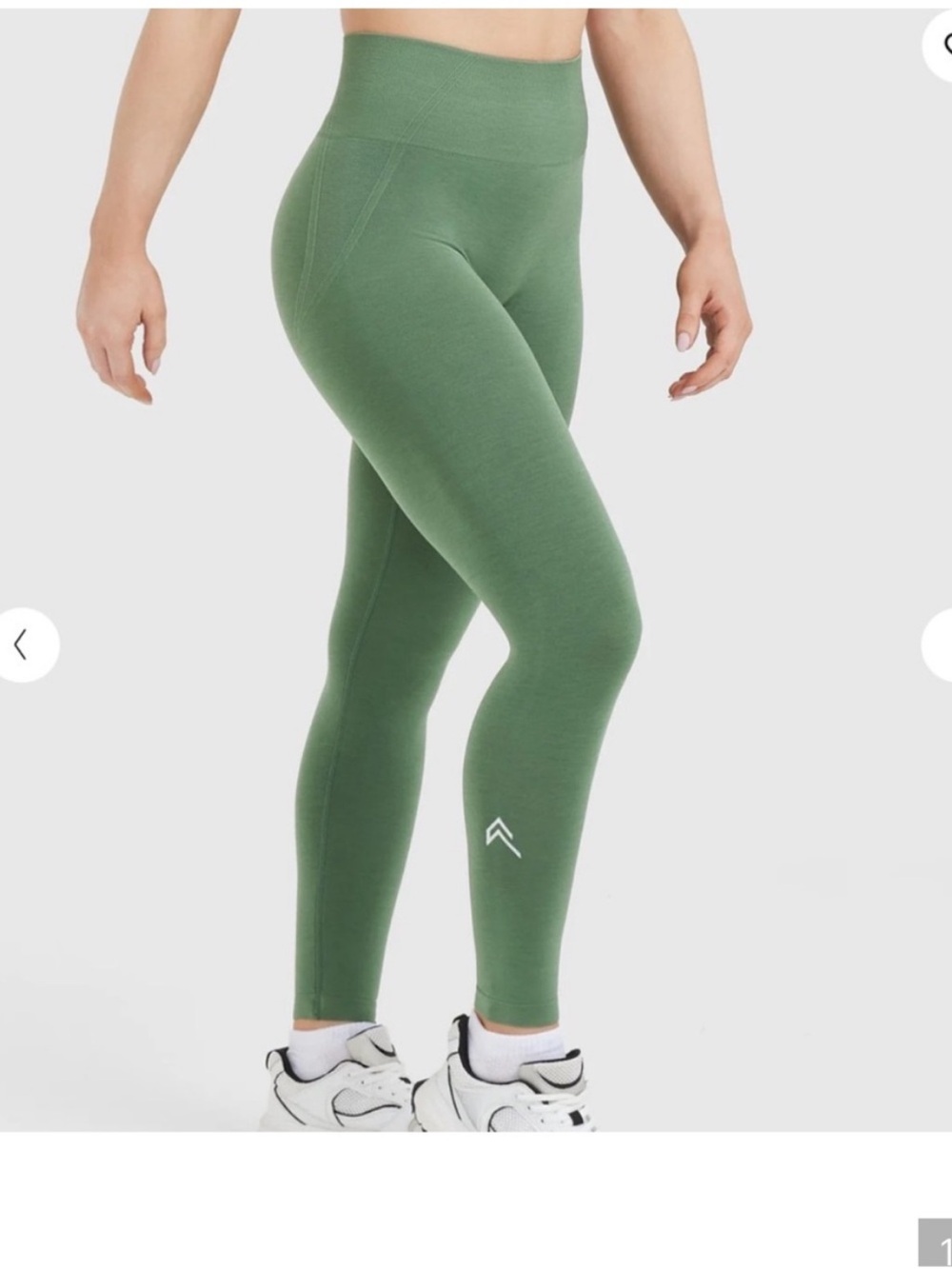 Oner Active Green Effortless Seamless Leggings Medium